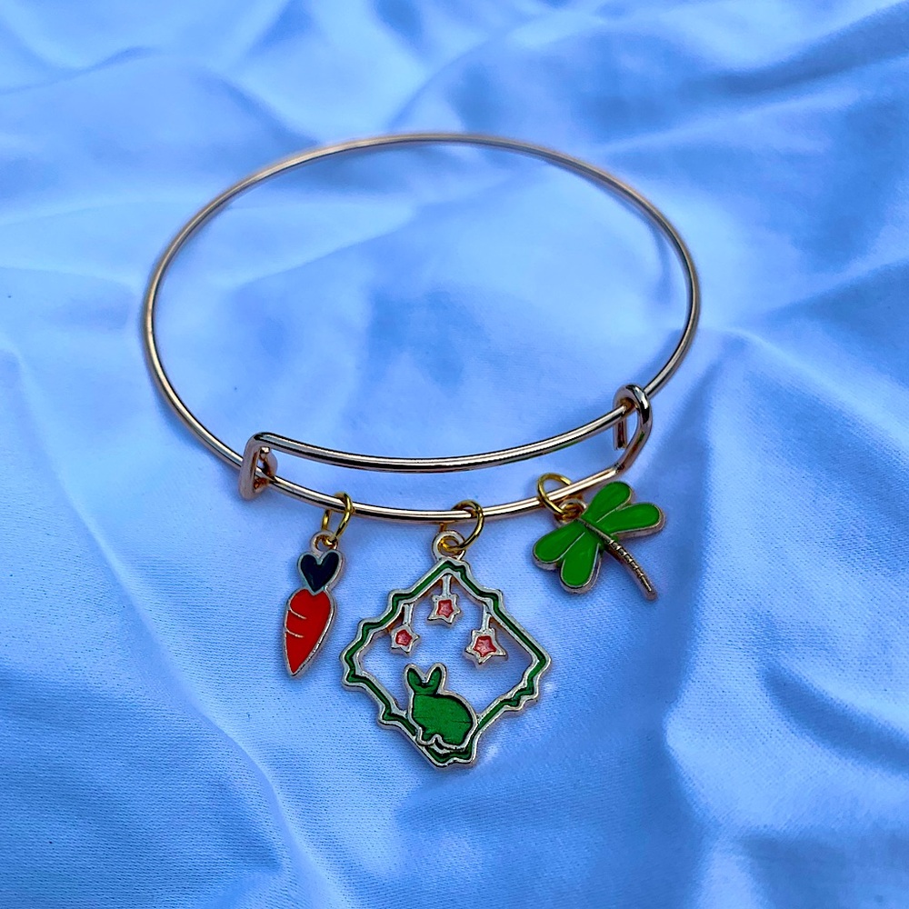 Brand New! Handmade! Adjustable Charm Bracelet